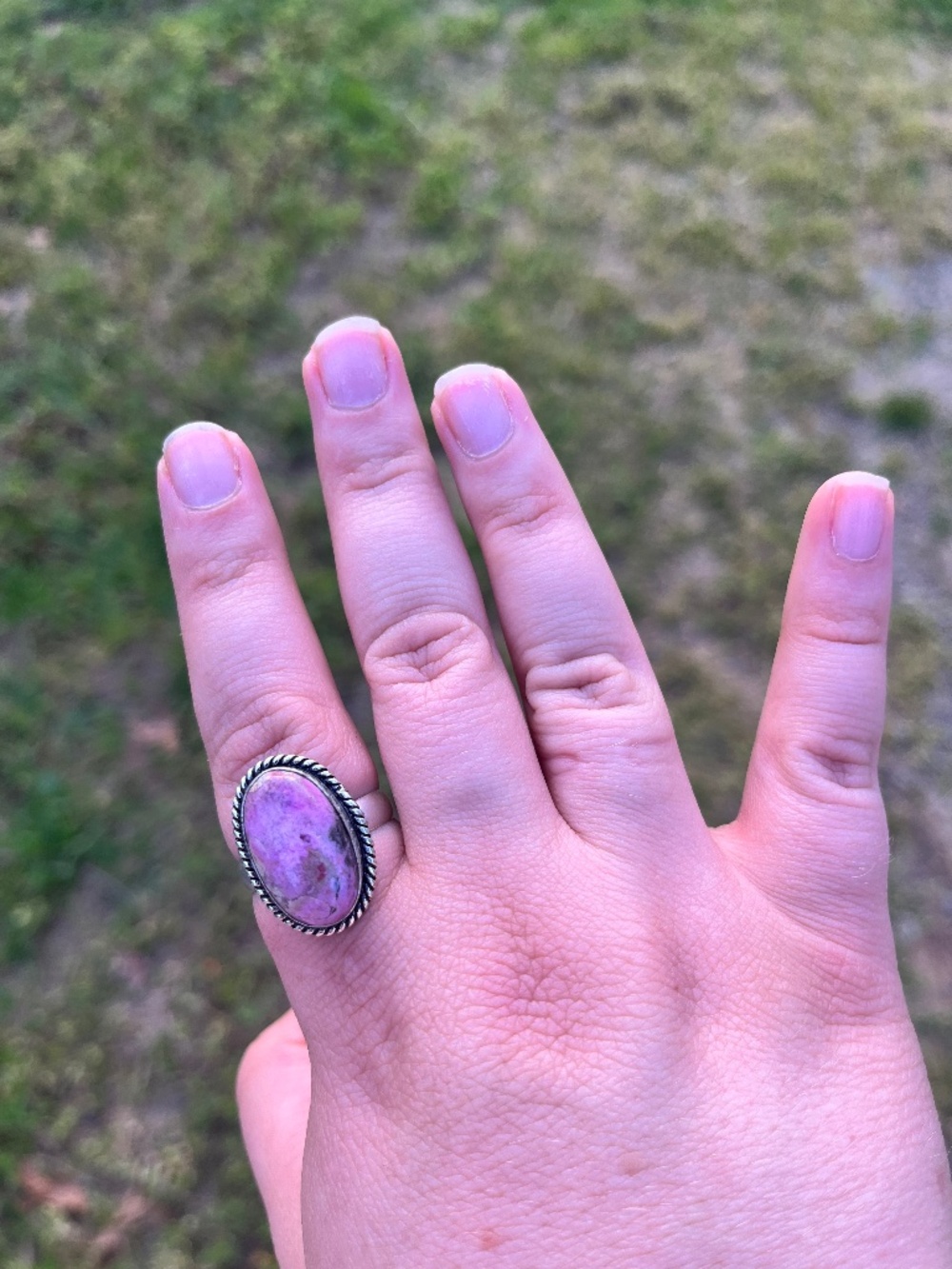 Sterling silver ring size 10